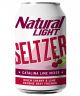 NATURAL LIGHT SELTZER LIME 25OZ CANS EACH